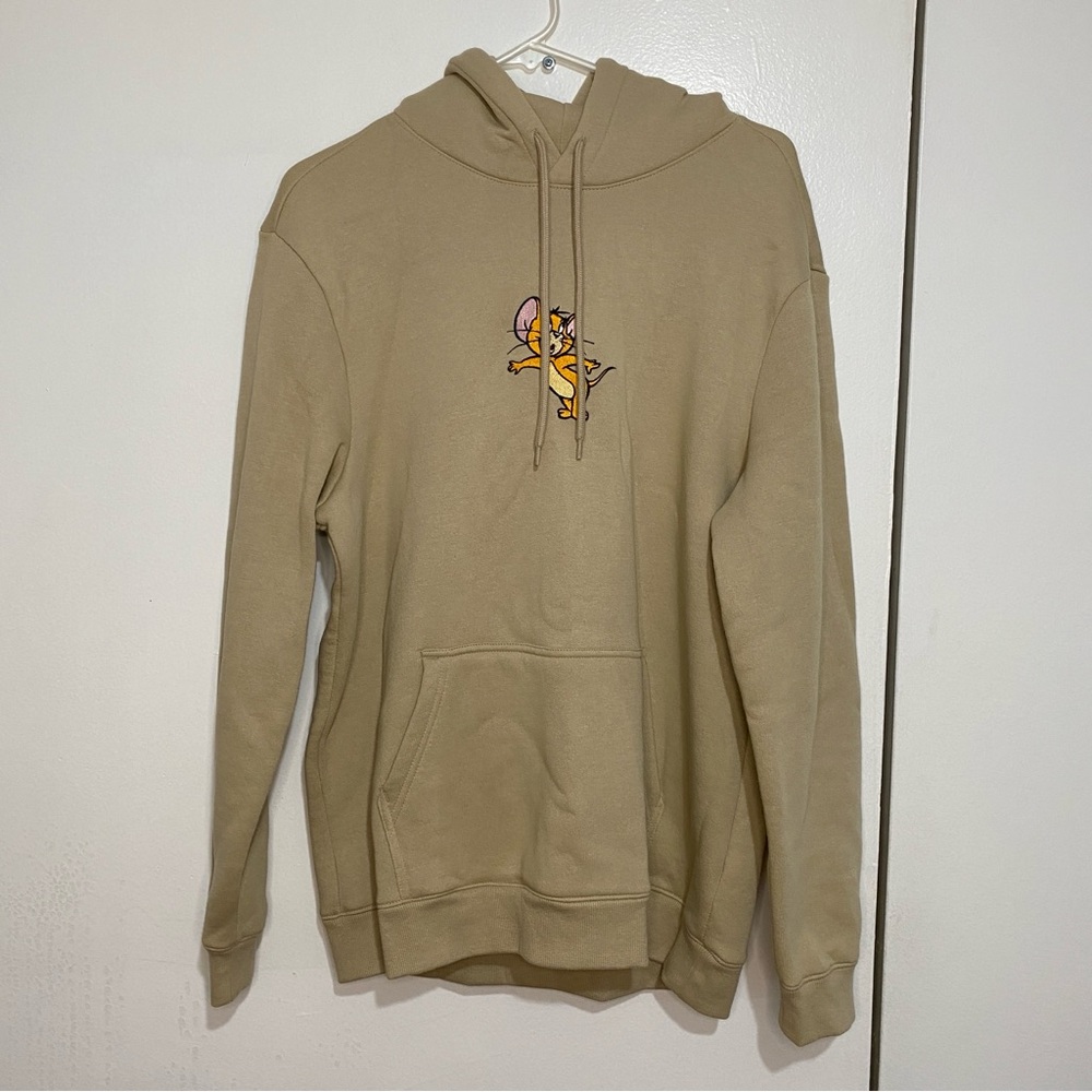 Tan Graphic Hoodie